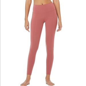 COPY - ALO Yoga High-Waist Airbrush Legging - Rosewood
